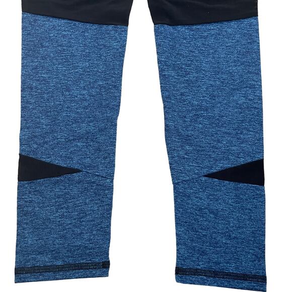 Lanston Sport Minimal Diamond Mesh 7/8 Legging Ocean Blue Black - XS - $128 - Picture 6 of 10